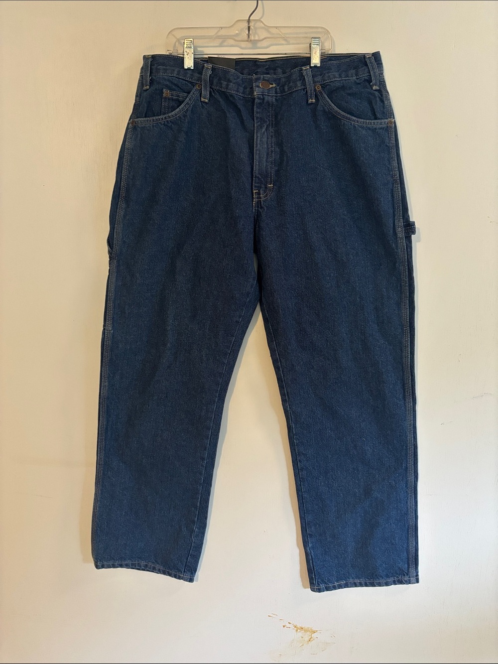 NWT Dickies Relaxed Fit Dark Blue Carpenter Jeans